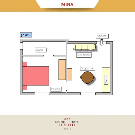 勒斯特尔公寓酒店 里米尼
